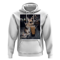 Funny Bunny Drinking Diet Coke Hoodie Vintage 90s Graphic Meme