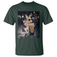 Funny Bunny Drinking Diet Coke T Shirt Vintage 90s Graphic Meme