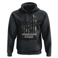 Send Barron Hoodie Vintage American Flag Camo Hashtag Protest Meme