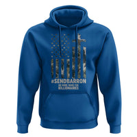 Send Barron Hoodie Vintage American Flag Camo Hashtag Protest Meme