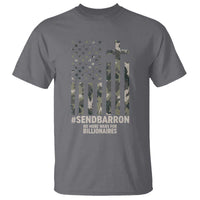 Send Barron T Shirt Vintage American Flag Camo Hashtag Protest Meme