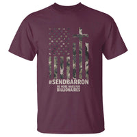 Send Barron T Shirt Vintage American Flag Camo Hashtag Protest Meme