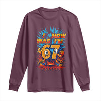 I Was 6 Now I'm 7 Italian Brainrot Meme Gift for Boy Kid Long Sleeve Shirt