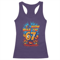I Was 6 Now I'm 7 Italian Brainrot Meme Gift for Boy Kid Racerback Tank Top