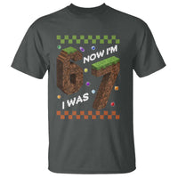 7th Birthday I Was 6 Now Im 7 T Shirt Unlocked 67 Boys Kids Youth