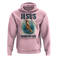 Jesus Saved My Life Hoodie Christian Bible Verse - Wonder Print Shop
