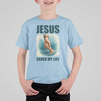 Jesus Saved My Life T Shirt For Kid Christian Bible Verse - Wonder Print Shop