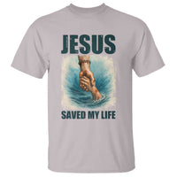 Jesus Saved My Life T Shirt Christian Bible Verse - Wonder Print Shop