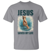 Jesus Saved My Life T Shirt Christian Bible Verse - Wonder Print Shop