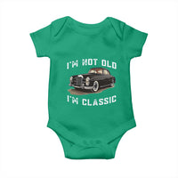 I'm Not Old I'm Classic Baby Onesie Funny Vintage Car Enthusiast - Wonder Print Shop