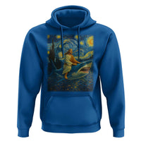 Jesus Shark Stary Night Hoodie Artist Van Gogh Christian - Wonder Print Shop