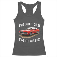 I'm Not Old I'm Classic Racerback Tank Top Vintage 1970 Mercury Cougar Hardtop Classic Car Enthusiast