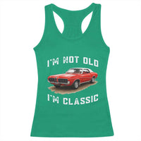 I'm Not Old I'm Classic Racerback Tank Top Vintage 1970 Mercury Cougar Hardtop Classic Car Enthusiast