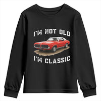 I'm Not Old I'm Classic Youth Sweatshirt Vintage 1970 Mercury Cougar Hardtop Classic Car Enthusiast