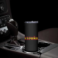Spain Spanish Flag Espana Pride Skinny Tumbler