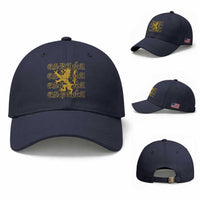 Spain Espana Heraldic Lion Pride Baseball Cap
