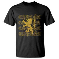 Spain Espana Heraldic Lion Pride T Shirt