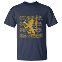 Spain Espana Heraldic Lion Pride T Shirt