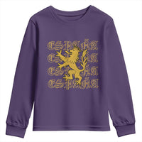 Spain Espana Heraldic Lion Pride Youth Sweatshirt