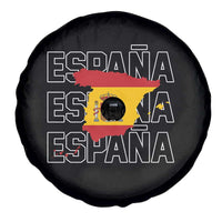 Espana Spain Map Pride Spanish Flag Spare Tire Cover
