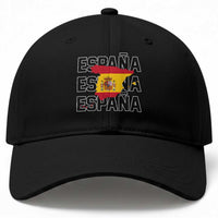 Espana Spain Map Pride Spanish Flag Baseball Cap