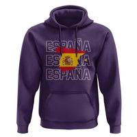 Espana Spain Map Pride Spanish Flag Hoodie