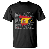 Espana Spain Map Pride Spanish Flag T Shirt