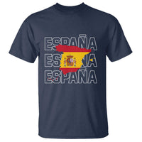 Espana Spain Map Pride Spanish Flag T Shirt