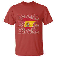 Espana Spain Map Pride Spanish Flag T Shirt