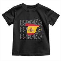 Espana Spain Map Pride Spanish Flag Toddler T Shirt