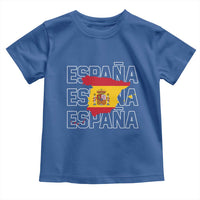Espana Spain Map Pride Spanish Flag Toddler T Shirt
