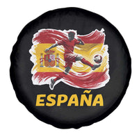 Spain Espana Soccer Football Fan Spanish Flag Spare Tire Cover