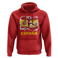 Spain Espana Soccer Football Fan Spanish Flag Hoodie