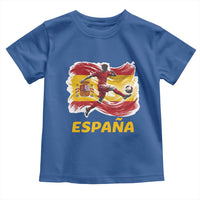 Spain Espana Soccer Football Fan Spanish Flag Toddler T Shirt