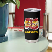 Spain Espana Soccer Football Fan Spanish Flag Tumbler Cup