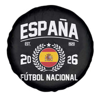 Spain 2026 Soccer Football Fan Spanish Flag Spare Tire Cover