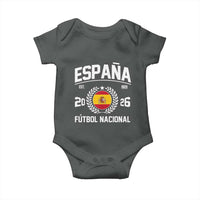 Spain 2026 Soccer Football Fan Spanish Flag Baby Onesie