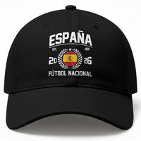 Spain 2026 Soccer Football Fan Spanish Flag Baseball Cap