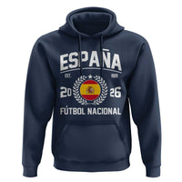 Spain 2026 Soccer Football Fan Spanish Flag Hoodie