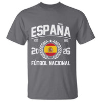Spain 2026 Soccer Football Fan Spanish Flag T Shirt
