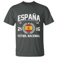 Spain 2026 Soccer Football Fan Spanish Flag T Shirt