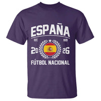 Spain 2026 Soccer Football Fan Spanish Flag T Shirt