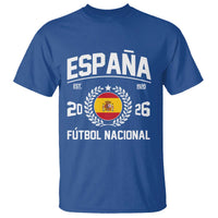 Spain 2026 Soccer Football Fan Spanish Flag T Shirt