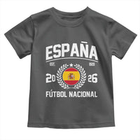 Spain 2026 Soccer Football Fan Spanish Flag Toddler T Shirt