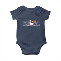 Espana Spain Soccer Football Baby Onesie Silly Goose Spanish Flag Fan Supporter