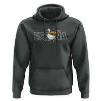 Espana Spain Soccer Football Hoodie Silly Goose Spanish Flag Fan Supporter