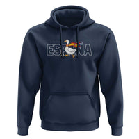 Espana Spain Soccer Football Hoodie Silly Goose Spanish Flag Fan Supporter