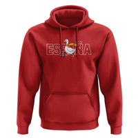 Espana Spain Soccer Football Hoodie Silly Goose Spanish Flag Fan Supporter