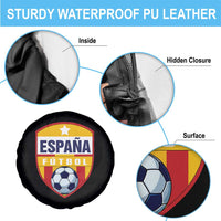 Espana Spain Soccer Football Fan Spanish Flag Spare Tire Cover