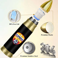Espana Spain Soccer Football Fan Spanish Flag Bullet Tumbler